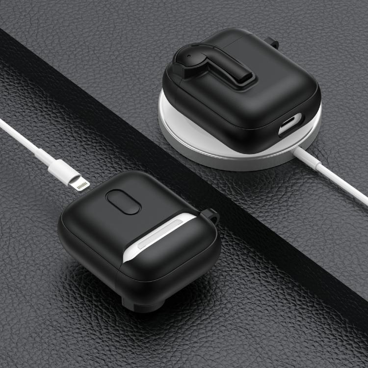 Custodia protettiva per auricolari con lucchetto colorato, For AirPods 2