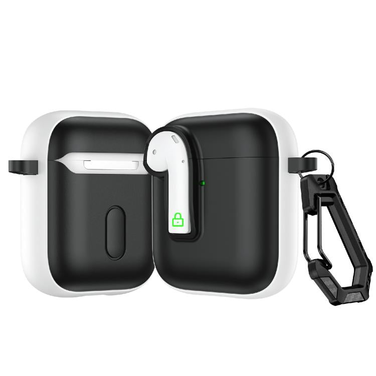 Custodia protettiva per auricolari con lucchetto colorato, For AirPods 2