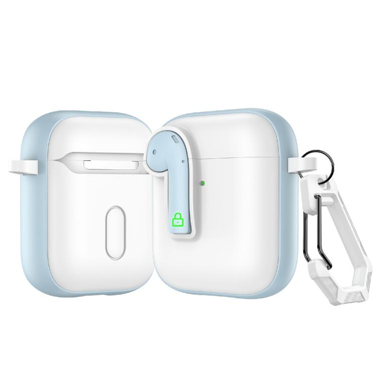 Custodia protettiva per auricolari con lucchetto colorato, For AirPods 2