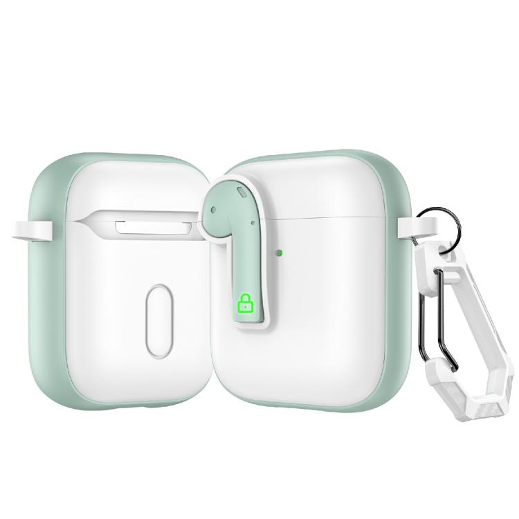 Custodia protettiva per auricolari con lucchetto colorato, For AirPods 2