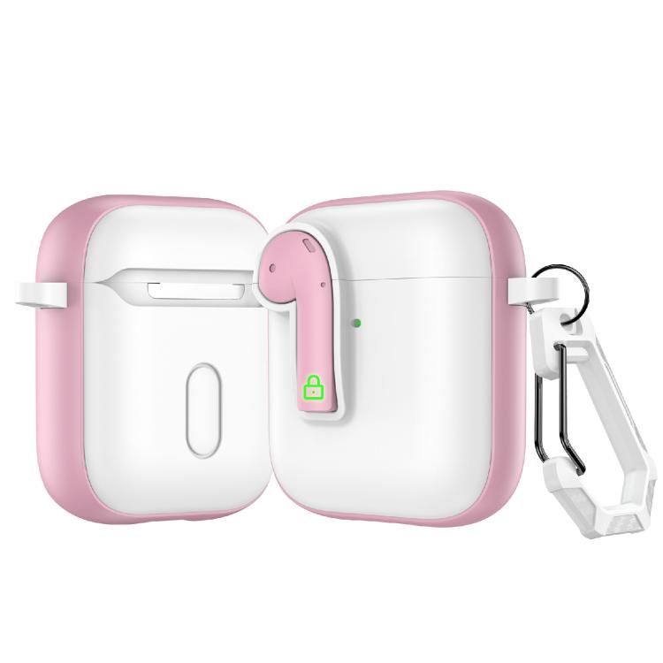 Custodia protettiva per auricolari con lucchetto colorato, For AirPods 2
