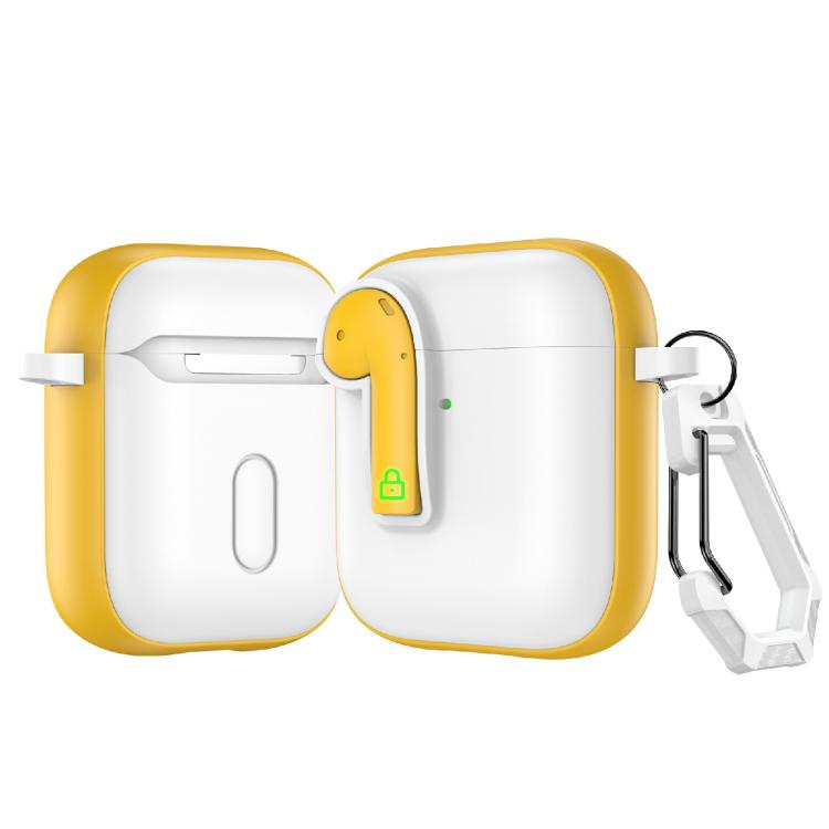 Custodia protettiva per auricolari con lucchetto colorato, For AirPods 2