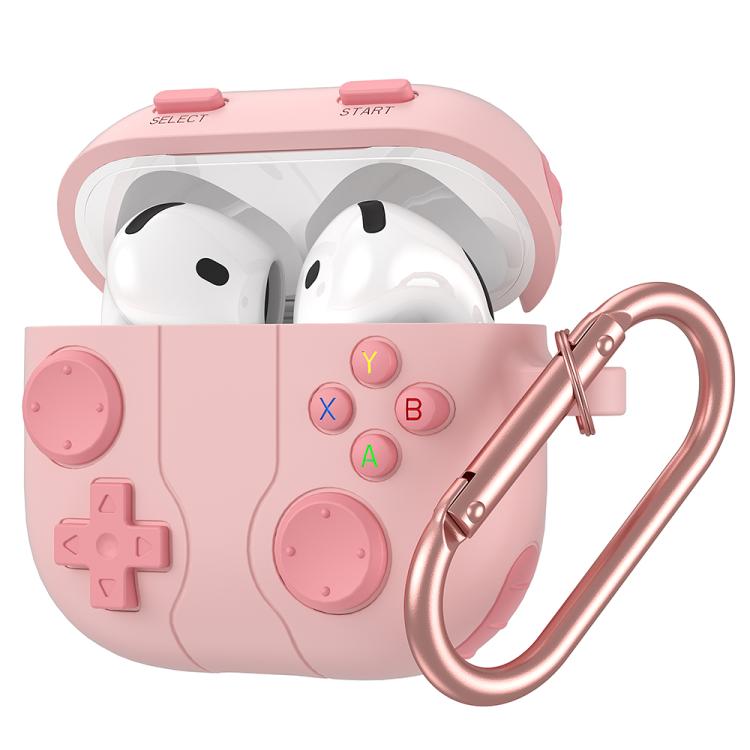 Custodia Wireless Stile Console di Gioco Per AirPods 4 / Pro 2 / 3 / Pro