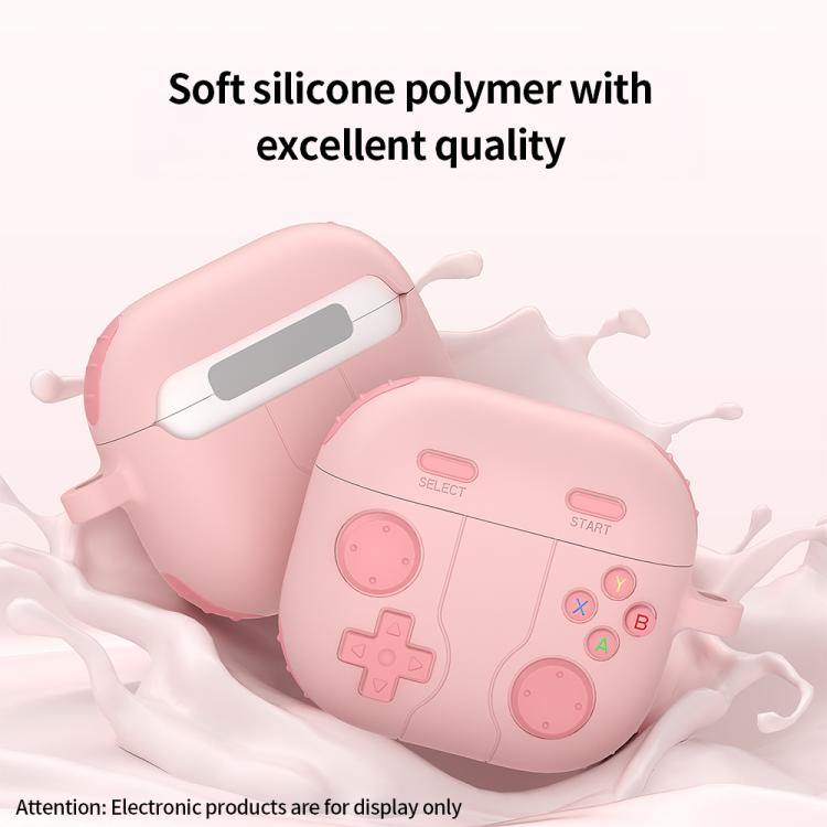 Custodia Wireless Stile Console di Gioco Per AirPods 4 / Pro 2 / 3 / Pro