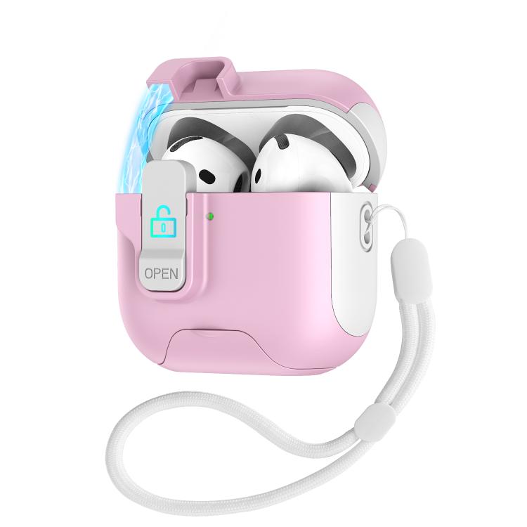 Custodia con Cover Pop-Up Automatica + Blocco per AirPods 2 / AirPods 1