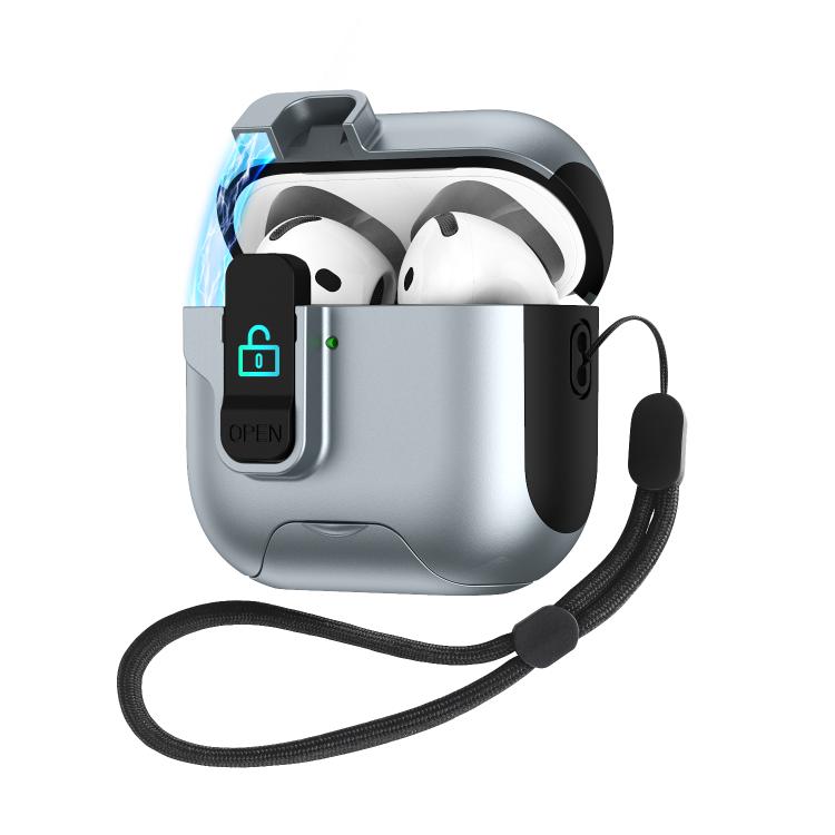 Custodia con Cover Pop-Up Automatica + Blocco per AirPods 2 / AirPods 1