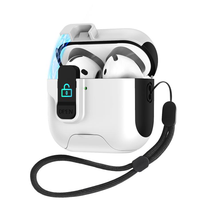 Custodia con Cover Pop-Up Automatica + Blocco per AirPods 3 / AirPods Pro