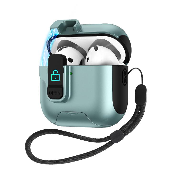 Custodia con Cover Pop-Up Automatica + Blocco per AirPods 3 / AirPods Pro