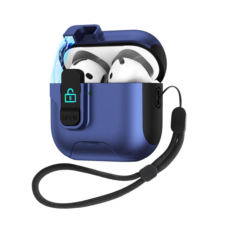 Custodia con Cover Pop-Up Automatica + Blocco per AirPods 3 / AirPods Pro
