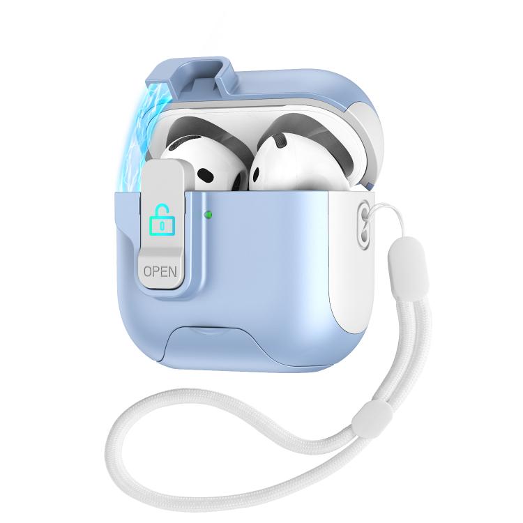 Custodia con Cover Pop-Up Automatica + Blocco per AirPods 4 / AirPods Pro 2