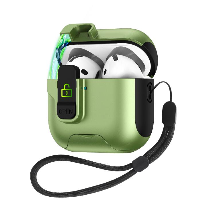Custodia con Cover Pop-Up Automatica + Blocco per AirPods 4 / AirPods Pro 2