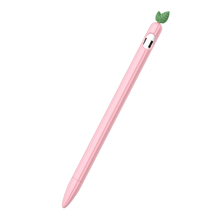 Cover protettiva antiscivolo in silicone a foglia di menta a colori a contrasto, For Apple Pencil 1, For Apple Pencil 2