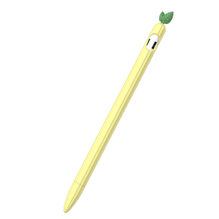 Cover protettiva antiscivolo in silicone a foglia di menta a colori a contrasto, For Apple Pencil 1, For Apple Pencil 2