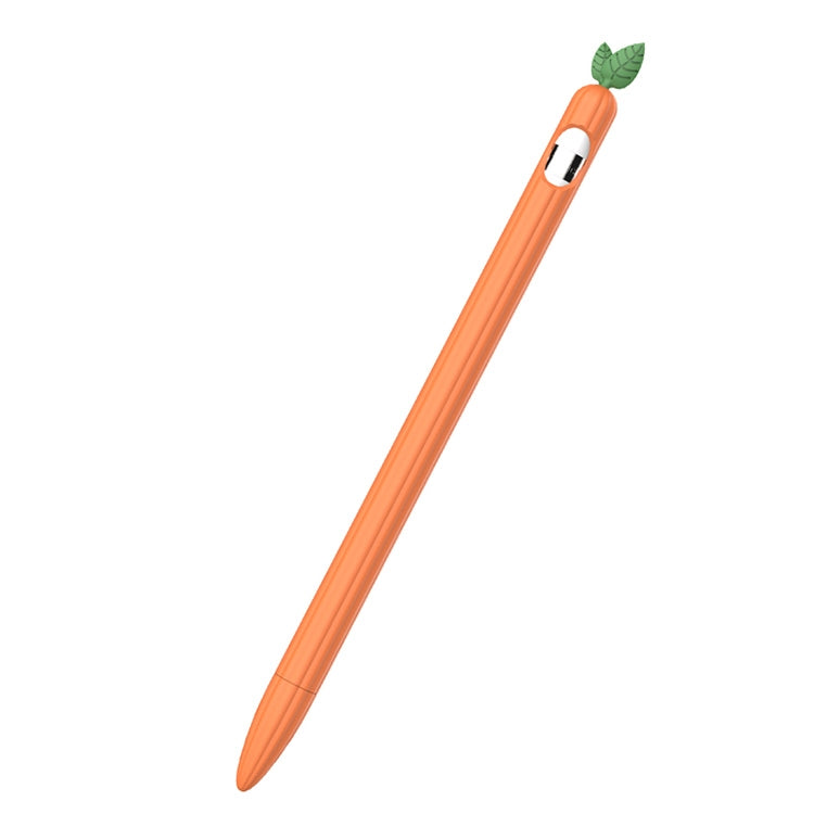 Cover protettiva antiscivolo in silicone a foglia di menta a colori a contrasto, For Apple Pencil 1, For Apple Pencil 2