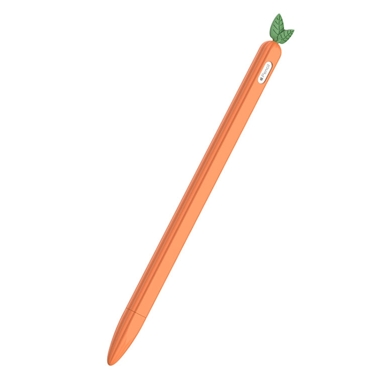Cover protettiva antiscivolo in silicone a foglia di menta a colori a contrasto, For Apple Pencil 1, For Apple Pencil 2