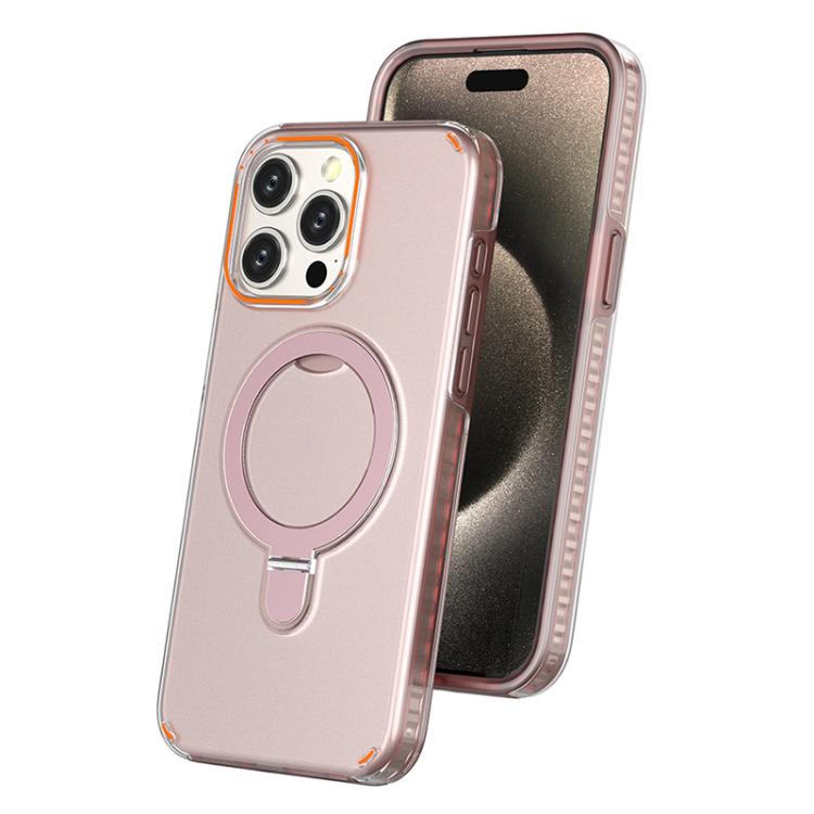 Colorful 2 in 1 MagSafe Ring Holder Phone Case, For iPhone 16, For iPhone 15 Pro Max, For iPhone 15 Pro, For iPhone 15 Plus
