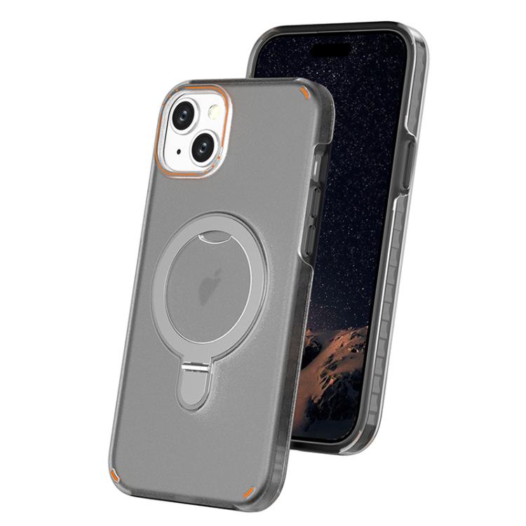 Colorful 2 in 1 MagSafe Ring Holder Phone Case, For iPhone 16, For iPhone 15 Pro Max, For iPhone 15 Pro, For iPhone 15 Plus