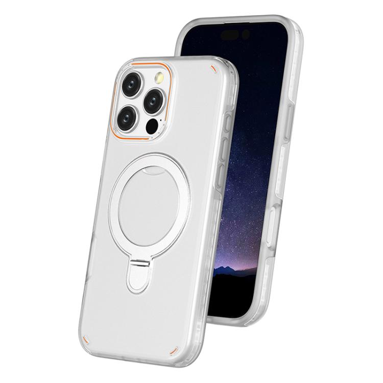 Colorful 2 in 1 MagSafe Ring Holder Phone Case, For iPhone 16e, For iPhone 16 Pro Max, For iPhone 16 Pro, For iPhone 16 Plus