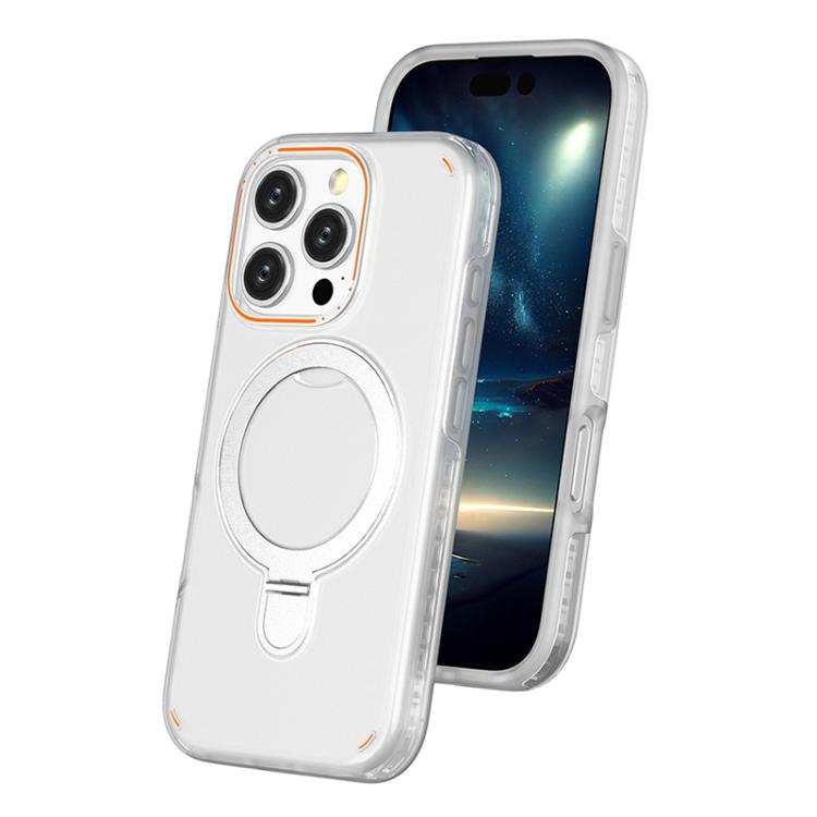 Colorful 2 in 1 MagSafe Ring Holder Phone Case, For iPhone 16e, For iPhone 16 Pro Max, For iPhone 16 Pro, For iPhone 16 Plus