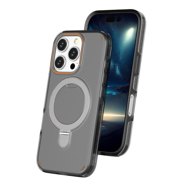 Colorful 2 in 1 MagSafe Ring Holder Phone Case, For iPhone 16e, For iPhone 16 Pro Max, For iPhone 16 Pro, For iPhone 16 Plus