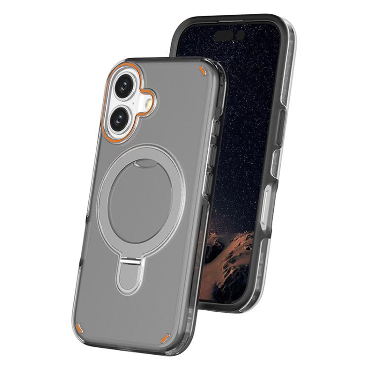 Colorful 2 in 1 MagSafe Ring Holder Phone Case, For iPhone 16, For iPhone 15 Pro Max, For iPhone 15 Pro, For iPhone 15 Plus