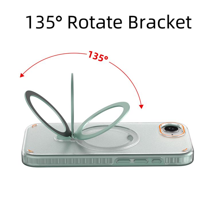 Colorful 2 in 1 MagSafe Ring Holder Phone Case, For iPhone 16e, For iPhone 16 Pro Max, For iPhone 16 Pro, For iPhone 16 Plus