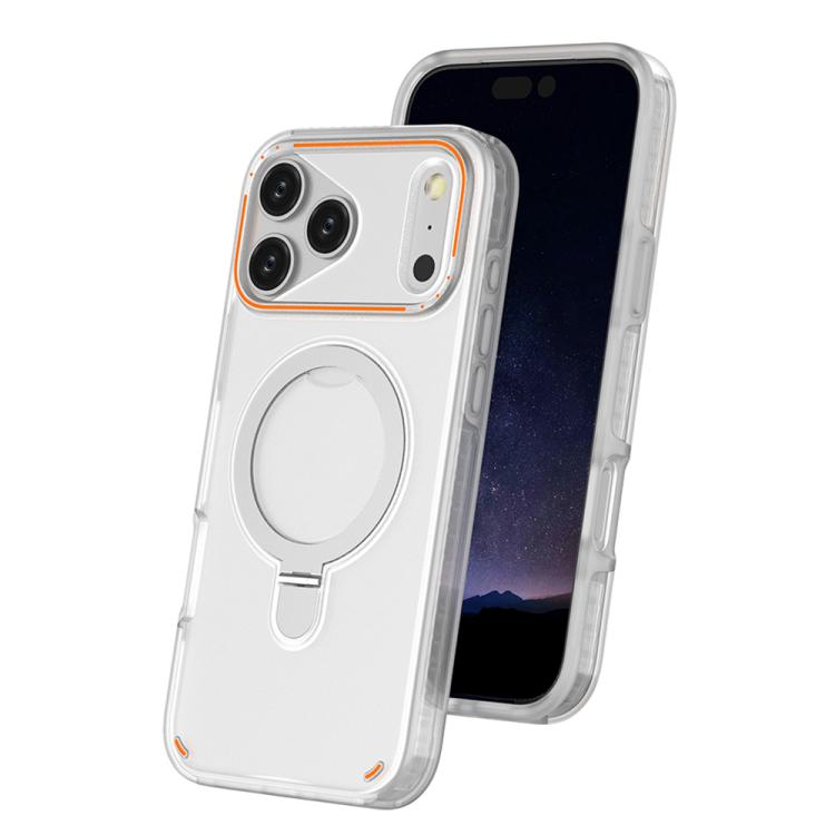 Colorful 2 in 1 MagSafe Ring Holder Phone Case, For iPhone 17 Pro Max, For iPhone 17 Pro, For iPhone 17, For iPhone Air