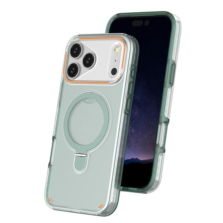 Colorful 2 in 1 MagSafe Ring Holder Phone Case, For iPhone 17 Pro Max, For iPhone 17 Pro, For iPhone 17, For iPhone Air