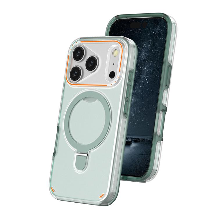 Colorful 2 in 1 MagSafe Ring Holder Phone Case, For iPhone 17 Pro Max, For iPhone 17 Pro, For iPhone 17, For iPhone Air