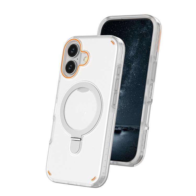 Colorful 2 in 1 MagSafe Ring Holder Phone Case, For iPhone 17 Pro Max, For iPhone 17 Pro, For iPhone 17, For iPhone Air