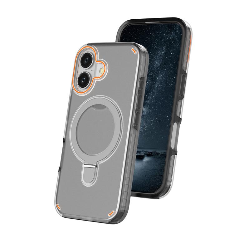 Colorful 2 in 1 MagSafe Ring Holder Phone Case, For iPhone 17 Pro Max, For iPhone 17 Pro, For iPhone 17, For iPhone Air