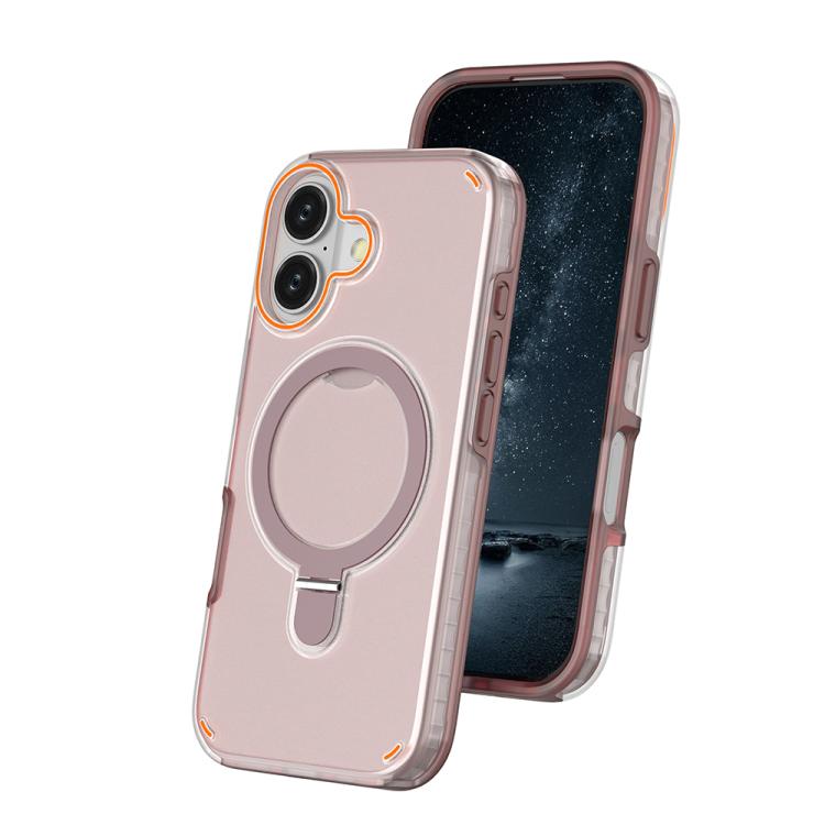 Colorful 2 in 1 MagSafe Ring Holder Phone Case, For iPhone 17 Pro Max, For iPhone 17 Pro, For iPhone 17, For iPhone Air