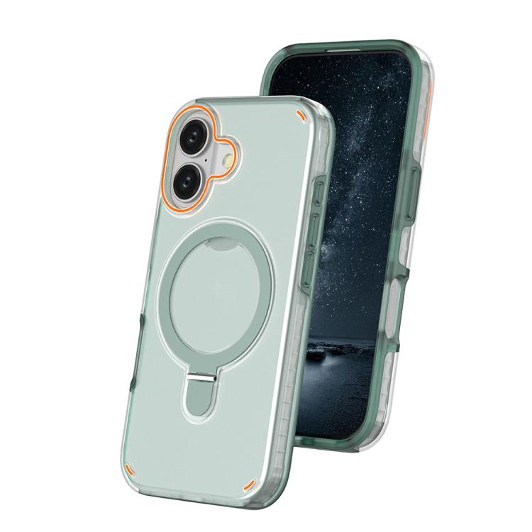 Colorful 2 in 1 MagSafe Ring Holder Phone Case, For iPhone 17 Pro Max, For iPhone 17 Pro, For iPhone 17, For iPhone Air