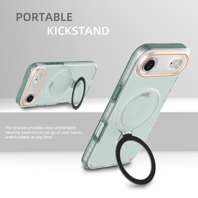 Custodia per telefono colorata 2 in 1 con anello MagSafe., For iPhone Air, For iPhone 16 Pro Max, For iPhone 16 Pro, For iPhone 16 Plus