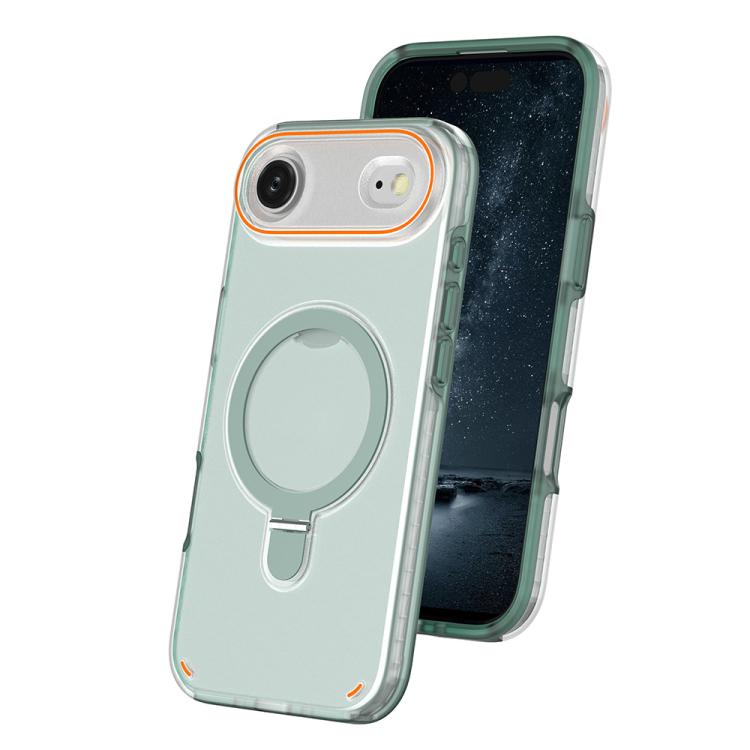 Colorful 2 in 1 MagSafe Ring Holder Phone Case, For iPhone 17 Pro Max, For iPhone 17 Pro, For iPhone 17, For iPhone Air