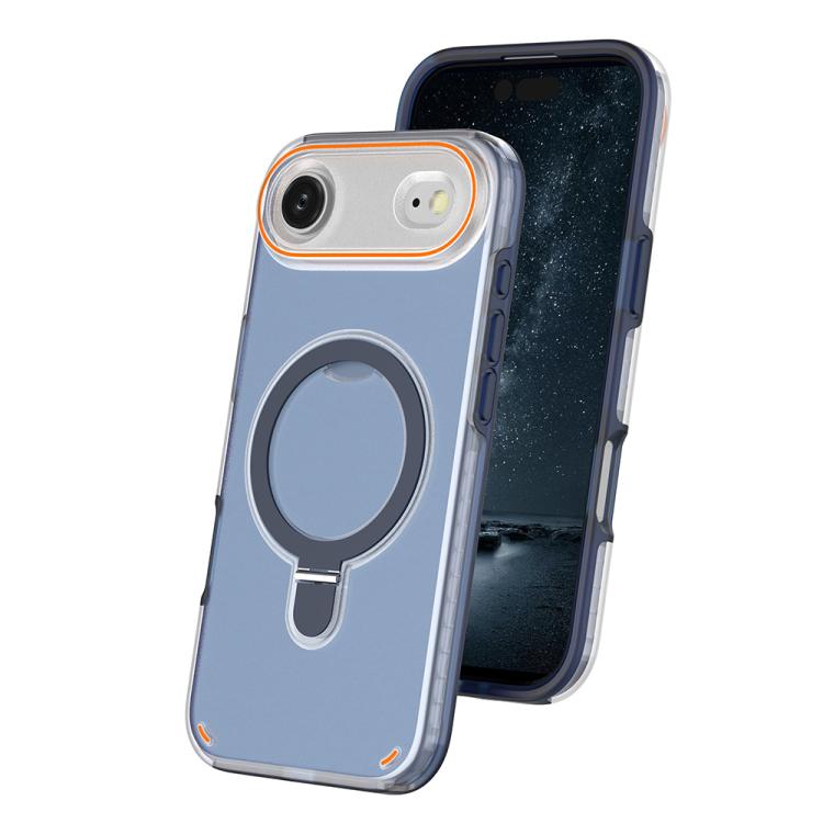 Colorful 2 in 1 MagSafe Ring Holder Phone Case, For iPhone 17 Pro Max, For iPhone 17 Pro, For iPhone 17, For iPhone Air