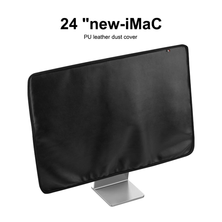 Per Apple iMac da 24 pollici, copertura antipolvere portatile, copertura per monitor LCD per computer Apple desktop con custodia, 24 inch (Black), 24 inch (Grey), 24 inch (Blue), 24 inch (Purple), 24 inch (Red)