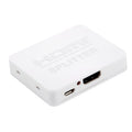 Splitter HDMI 4K Video Full HD 1080p Switch HDMI Switch Amplificatore split out 1x2 Doppio display per HDTV DVD PS3 Xbox, 4K HDMI (Black), 4K HDMI (White)