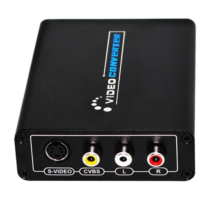 Convertitore da HDMI a composito / AV S-Video Adattatore convertitore video RCA CVBS/L/R, HDMI to AV + S-Video