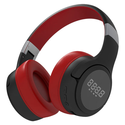 Auricolare musicale stereo Bluetooth con fascia pieghevole ZEALOT B28 con display