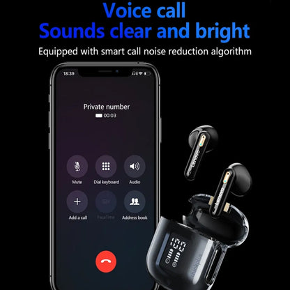 Auricolare Bluetooth wireless HiFi con display digitale LED Lenovo LP6 Pro Bluetooth 5.3, LP6 Pro
