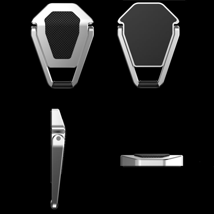 20 PZ R-JUST BJ01 Supporto pieghevole universale per laptop a forma di scudo adesivo, 20 PCS BJ01