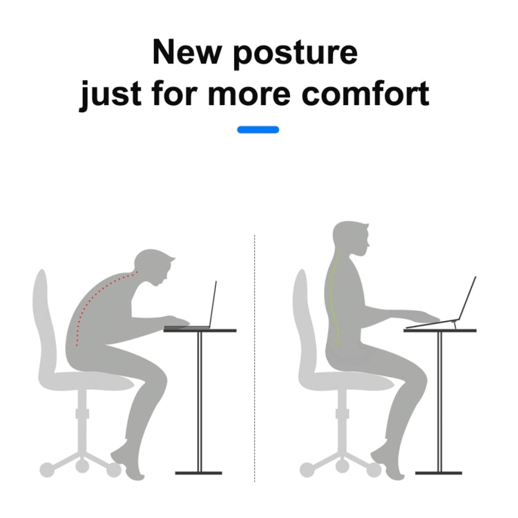 20 PZ R-JUST BJ01 Supporto pieghevole universale per laptop a forma di scudo adesivo, 20 PCS BJ01