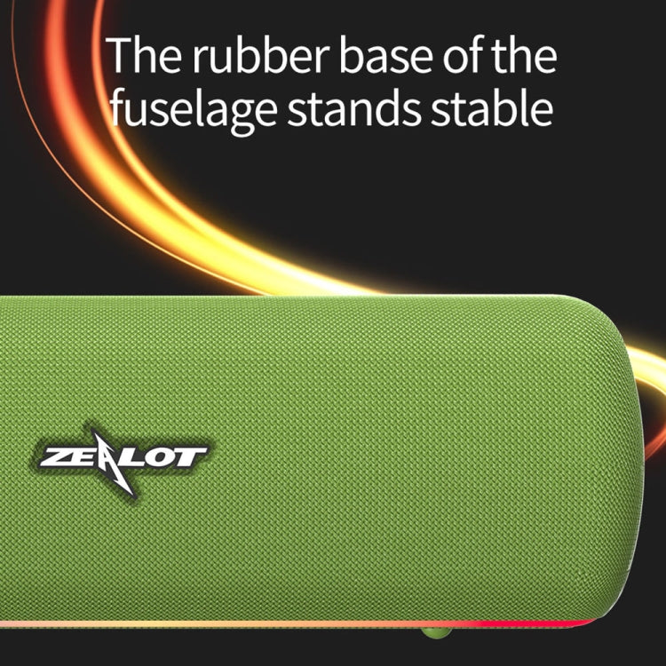 ZEALOT S55 Altoparlante Bluetooth stereo portatile con microfono incorporato, supporto per chiamate in vivavoce, scheda TF e AUX