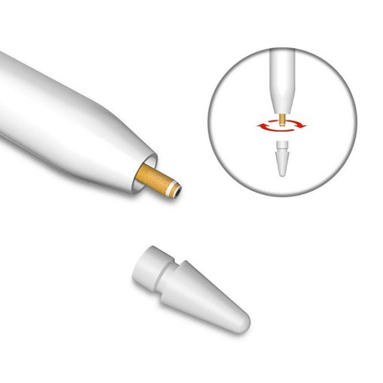Punte di ricambio per matita Apple Pencil 1/2 (rosso), Silicone Nib