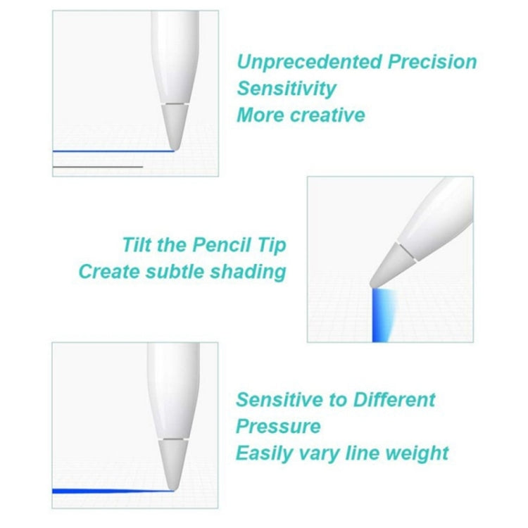 Punte di ricambio per matita Apple Pencil 1/2 (rosso), Silicone Nib