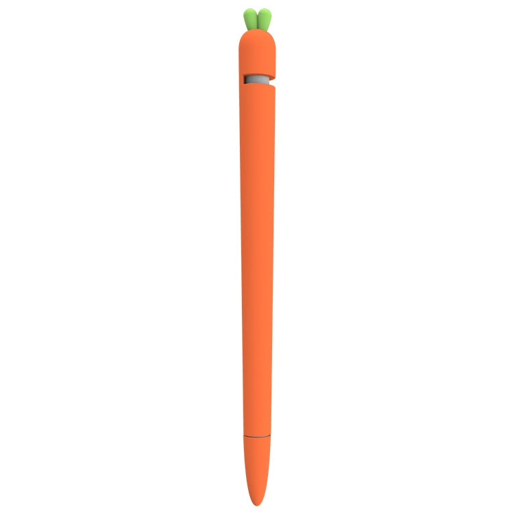 LOVE MEI per Apple Pencil 1 custodia protettiva in silicone per penna stilo a forma di carota, For Apple Pencil 1