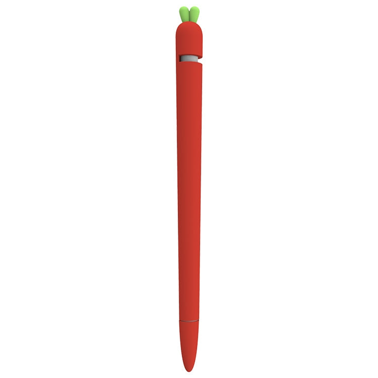 LOVE MEI per Apple Pencil 1 custodia protettiva in silicone per penna stilo a forma di carota, For Apple Pencil 1