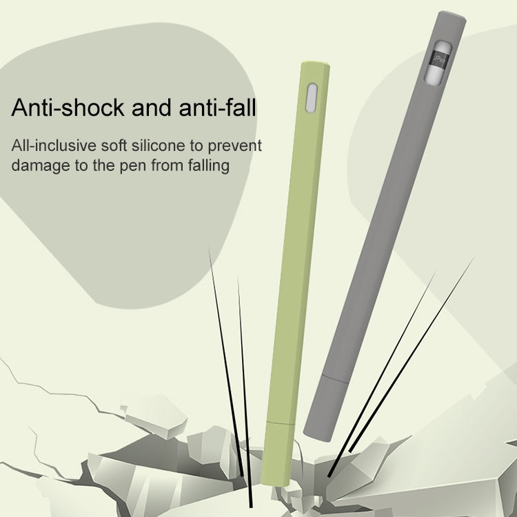 LOVE MEI per Apple Pencil 1 custodia protettiva in silicone per penna stilo a forma di triangolo, For Apple Pencil 1