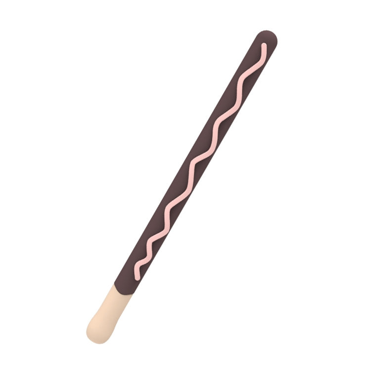 LOVE MEI per Apple Pencil 2 Stripe Design Stylus Pen Custodia protettiva in silicone, For Apple Pencil 2